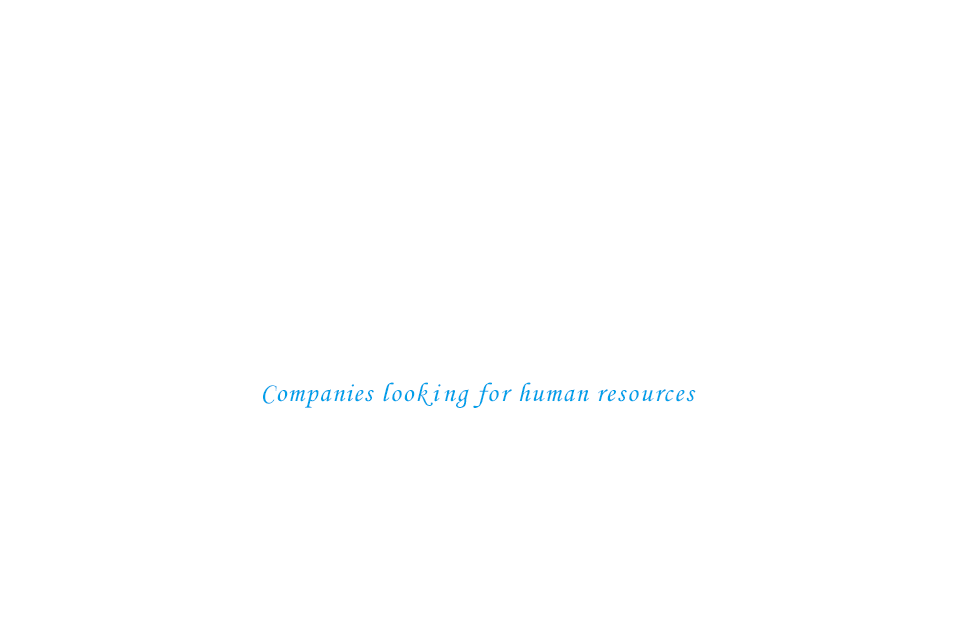 Companies looking for human resources